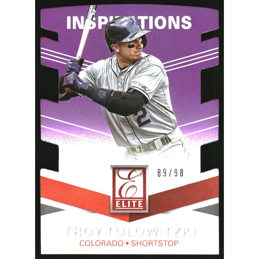 2015 Elite Inspirations #57 Troy Tulowitzki/98