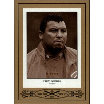 2010 Upper Deck Portraits Gold #SE13 Carlos Zambrano