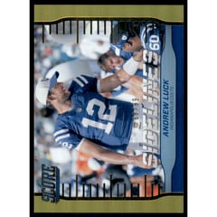 2016 Score Sidelines Jumbo Gold #7 Andrew Luck