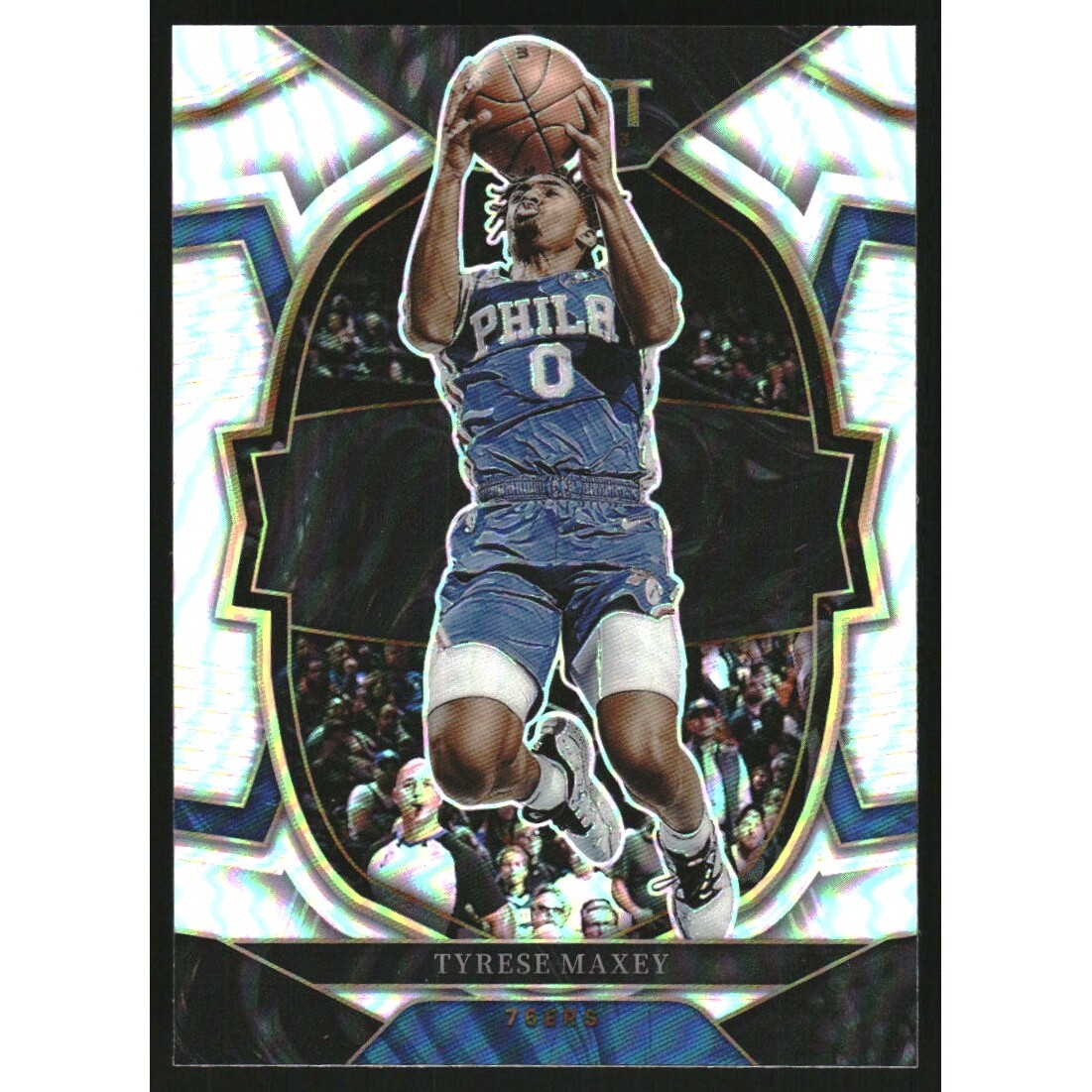 2022-23 Select Prizms Silver #9 Tyrese Maxey