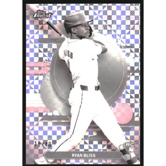 2025 Finest Pearl Checkerboard Refractors #107 Ryan Bliss