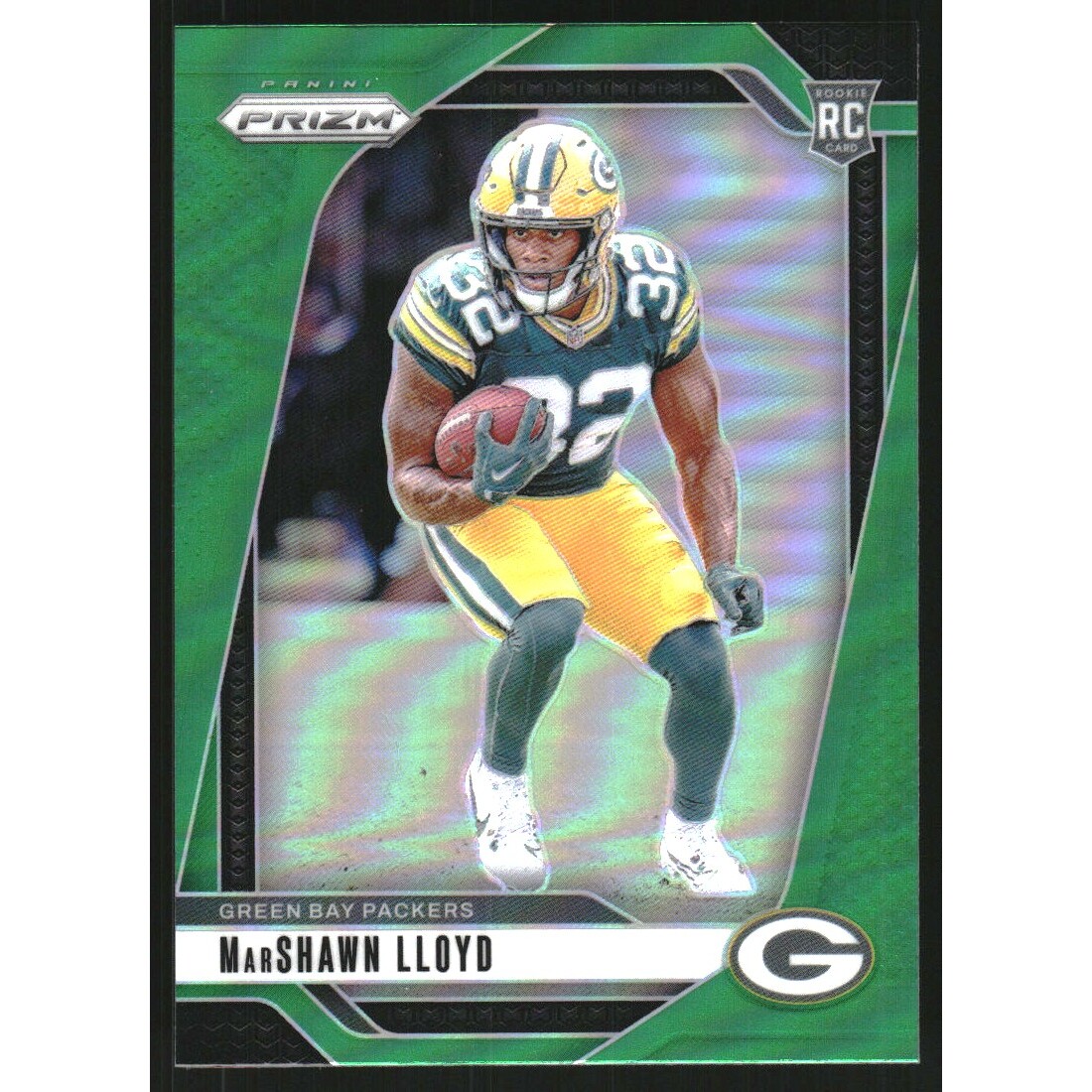 2024 Panini Prizm Prizms Green #374 MarShawn Lloyd