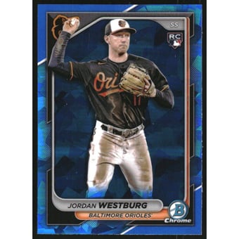 2024 Bowman Chrome Sapphire #17 Jordan Westburg RC
