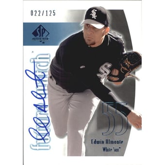 2002 SP Authentic Limited #170 Edwin Almonte FW AU