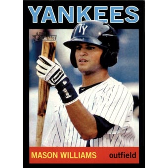 2013 Topps Heritage Minors Black #64 Mason Williams