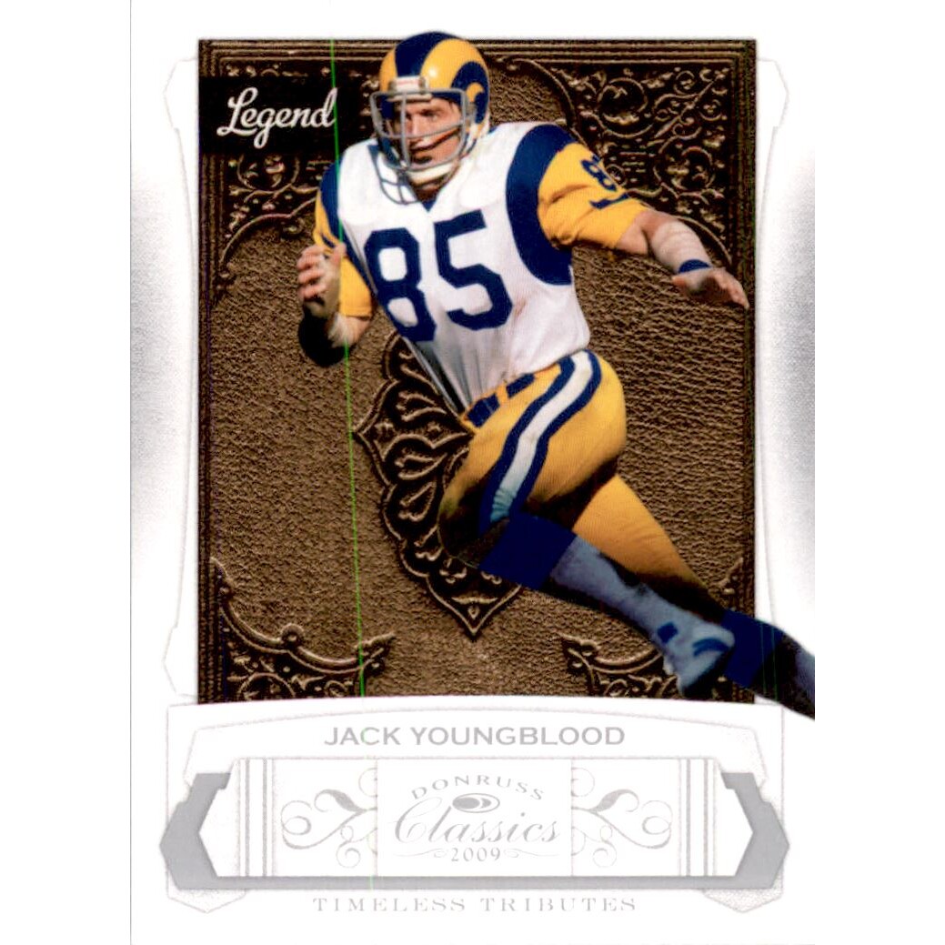 2009 Donruss Classics Timeless Tributes Silver #121 Jack Youngblood