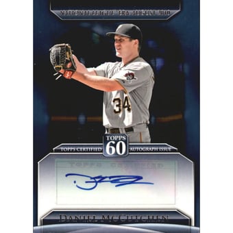 2011 Topps 60 Autographs #DM Daniel McCutchen UPD