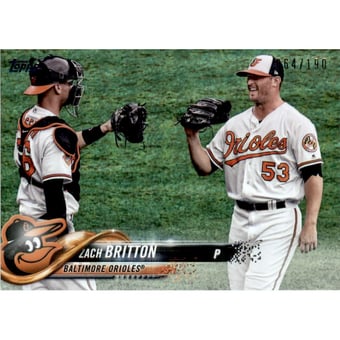2018 Topps Factory Set Foilboard #603 Zach Britton