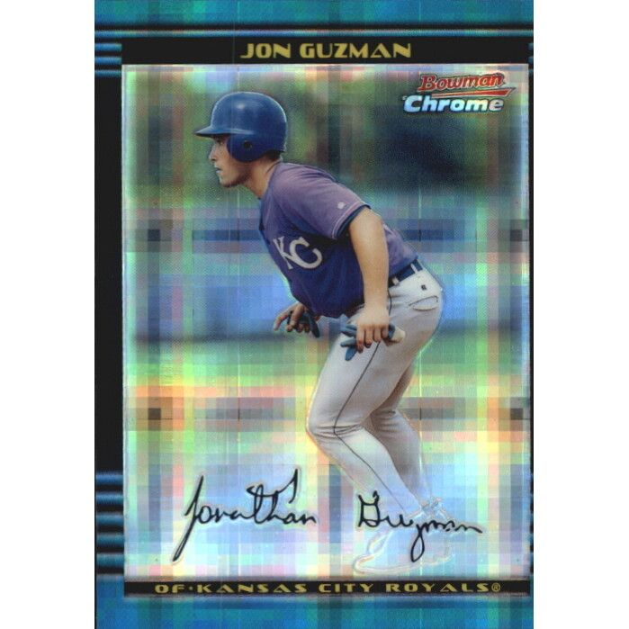 2002 Bowman Chrome X-Fractors #172 Jon Guzman 2002 Bowman Chrome X-Fractors #172 Jon Guzman
