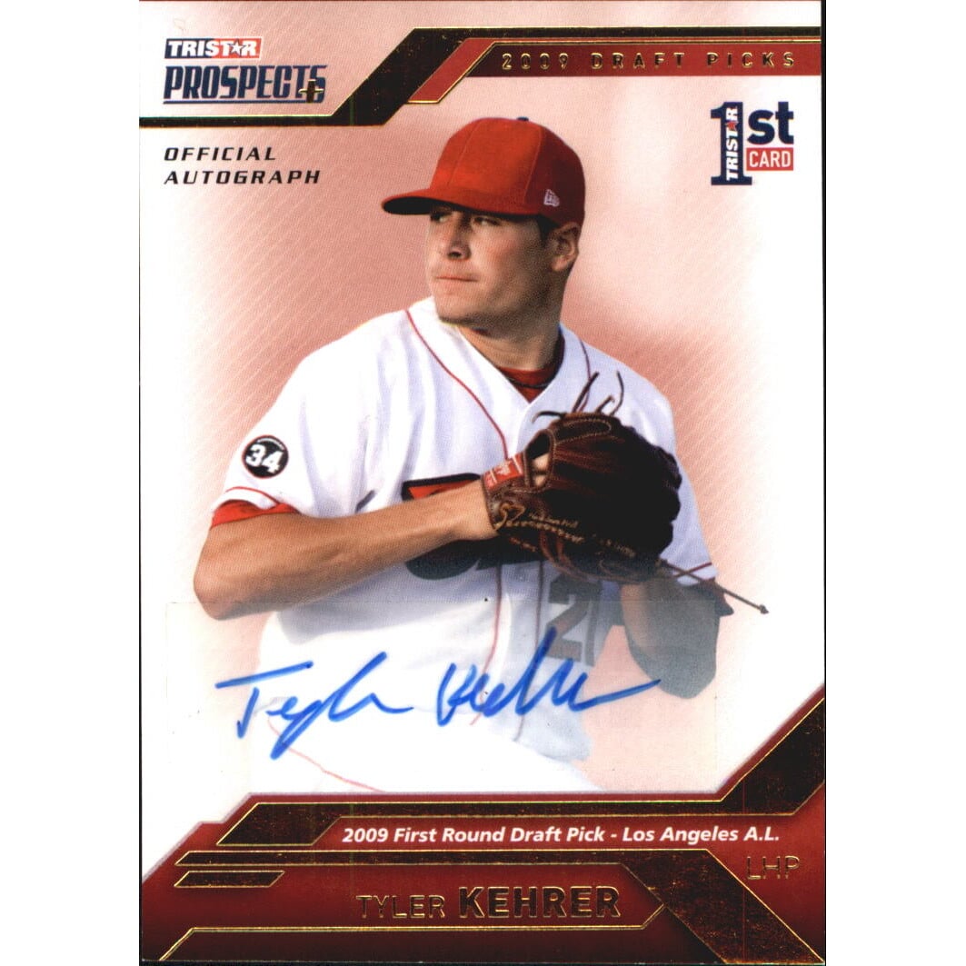 2009 TRISTAR Prospects Plus Autographs Gold #37 Tyler Kehrer