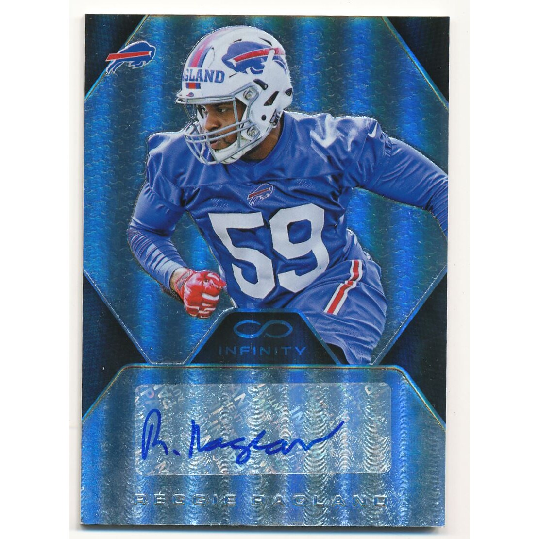 2016 Panini Infinity Rookie Autographs #21 Reggie Ragland/349. rookie card picture