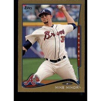 2014 Topps Mini Gold #316 Mike Minor
