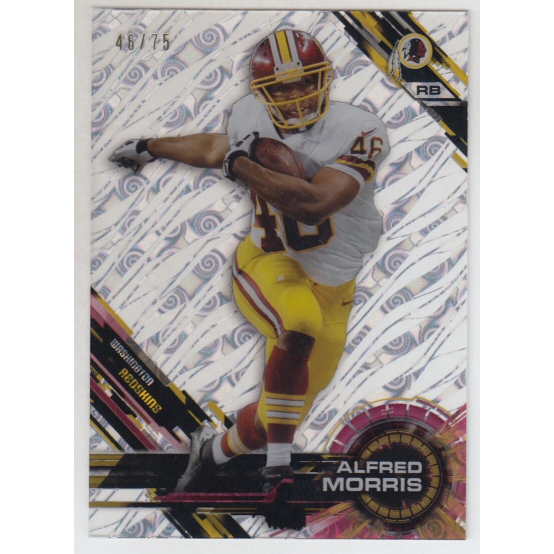 2015 Topps High Tek Tidal Diffractor #71 Alfred Morris A