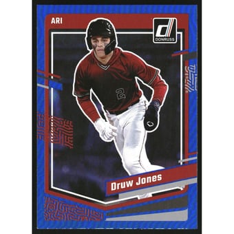 2023 Donruss Holo Blue #91 Druw Jones
