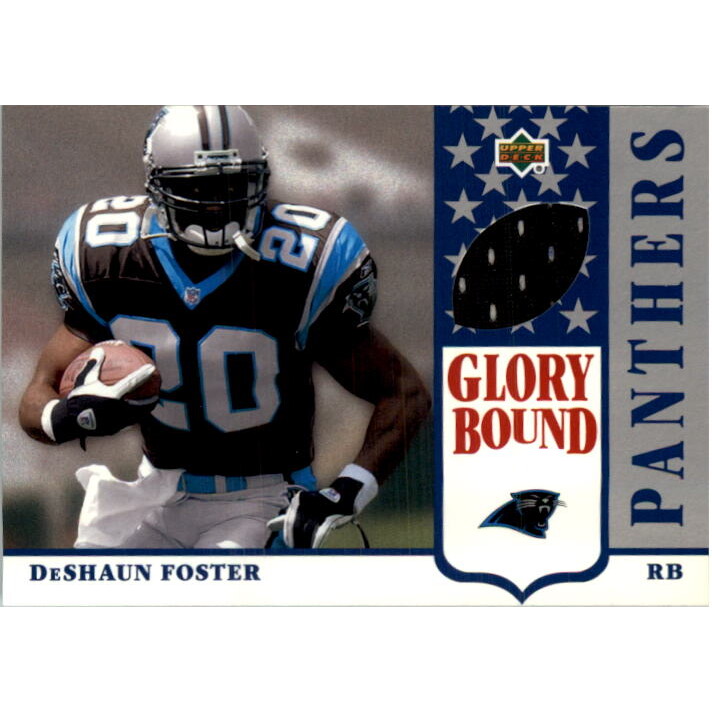 2002 UD Authentics Glory Bound Jerseys #GBJDF DeShaun Foster
