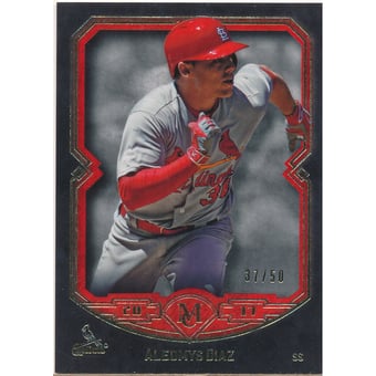 2017 Topps Museum Collection Red #26 Aledmys Diaz