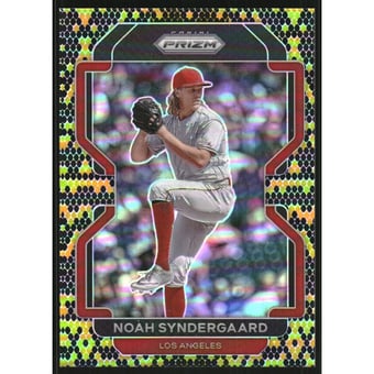 2022 Panini Prizm Prizms Snake Skin #216 Noah Syndergaard T2