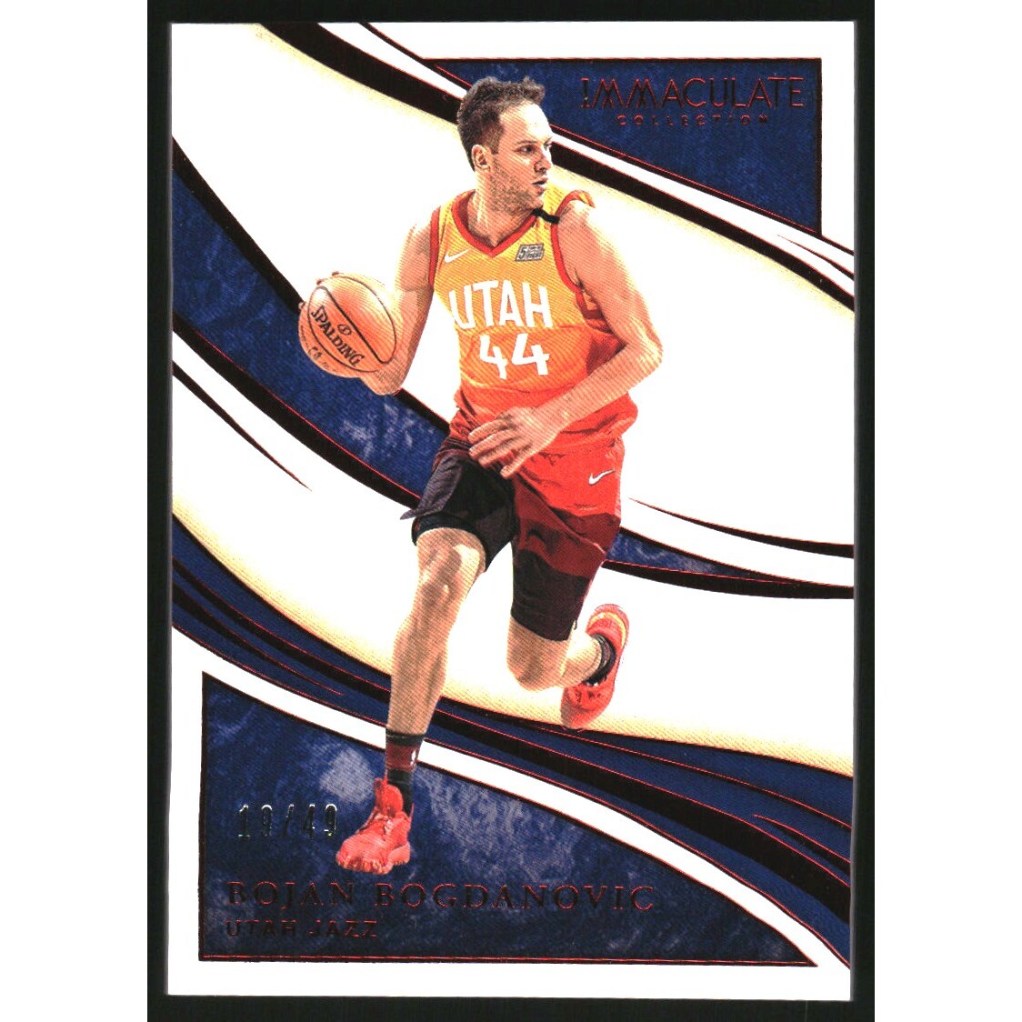 2019-20 Immaculate Collection Red #34 Bojan Bogdanovic 2019-20 Immaculate Collection Red #34 Bojan Bogdanovic