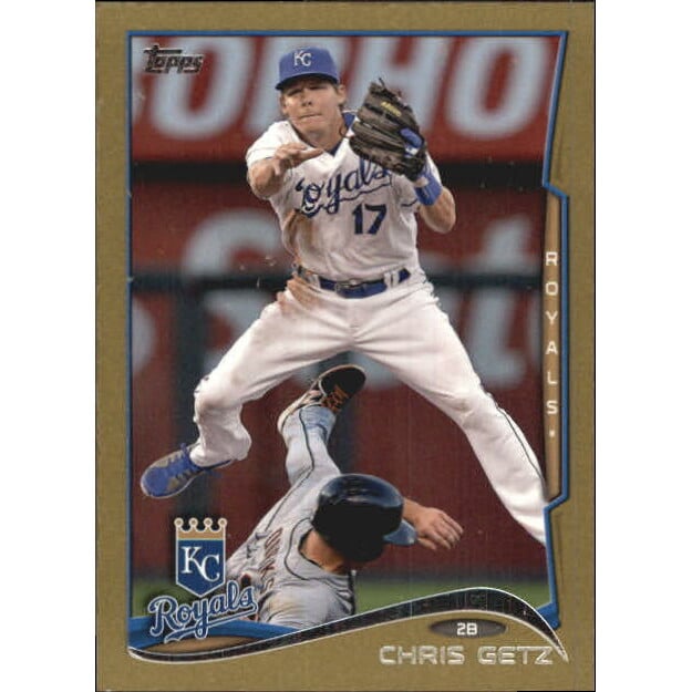 2014 Topps Mini Gold #298 Chris Getz. rookie card picture
