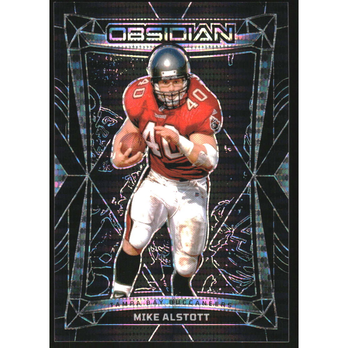 2024 Panini Obsidian International #187 Mike Alstott 2024 Panini Obsidian International #187 Mike Alstott