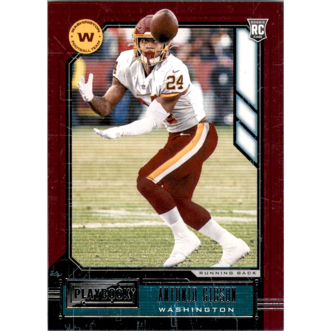 2020 Panini Playbook #128 Antonio Gibson RC