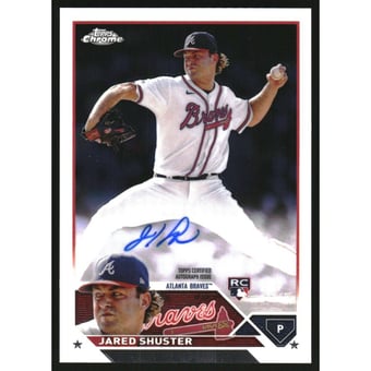 2023 Topps Chrome Rookie Autographs #RAJS Jared Shuster