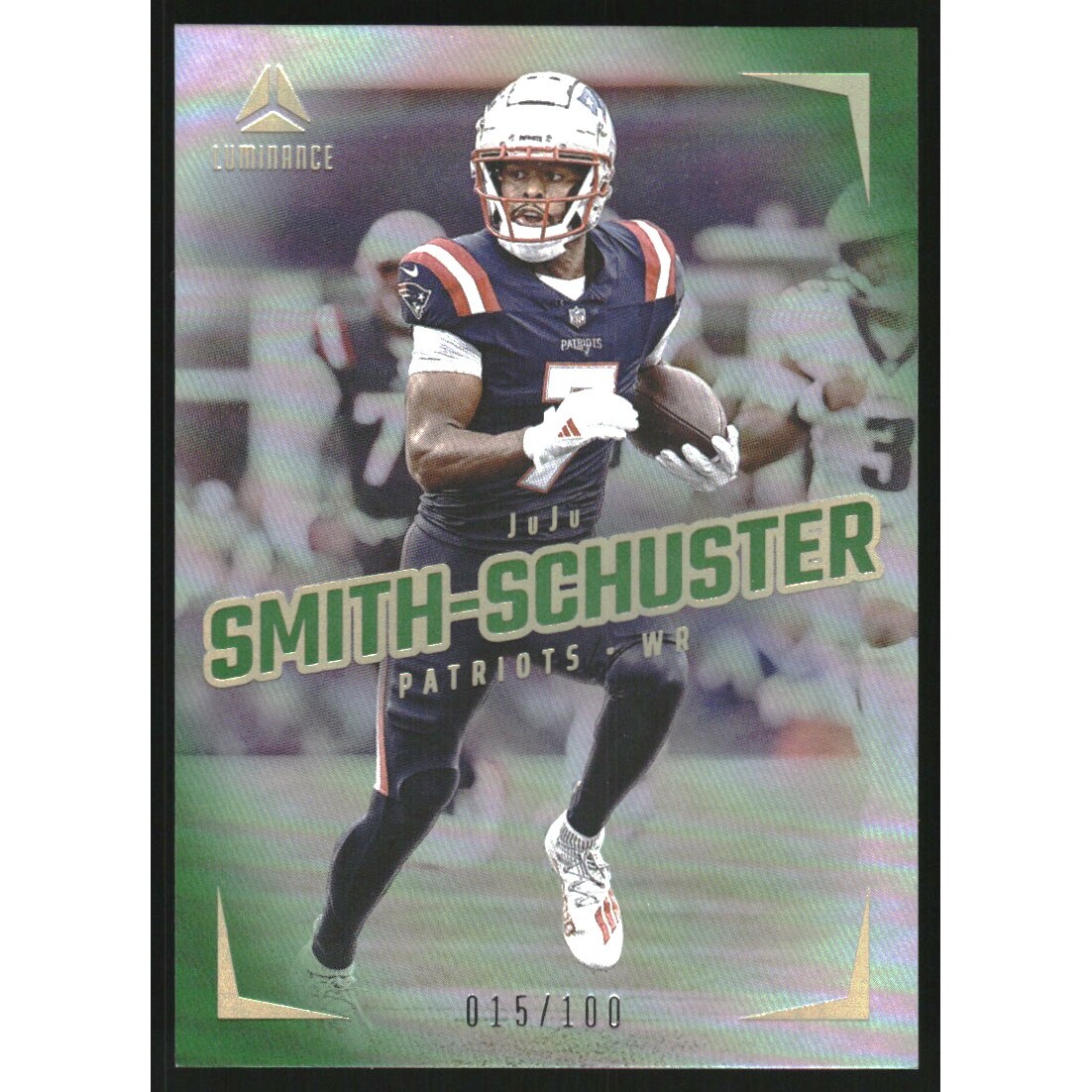 2024 Panini Luminance Green #47 JuJu Smith-Schuster