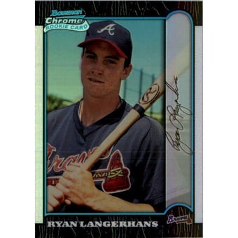 1999 Bowman Chrome Refractors #416 Ryan Langerhans