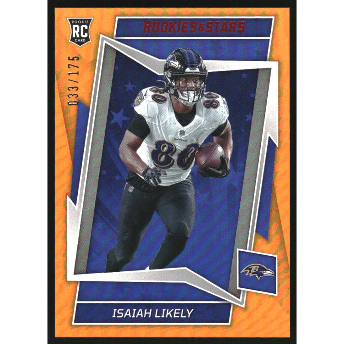 2022 Rookies and Stars Orange #168 Isaiah Likely