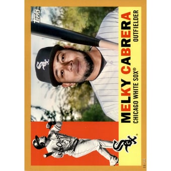 2017 Topps Archives 5x7 Gold #17 Melky Cabrera