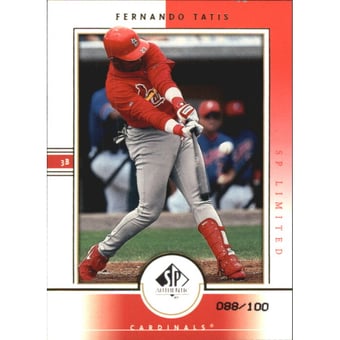 2000 SP Authentic Limited #52 Fernando Tatis