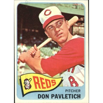 1965 Topps #472 Don Pavletich UER/Listed as a pitcher