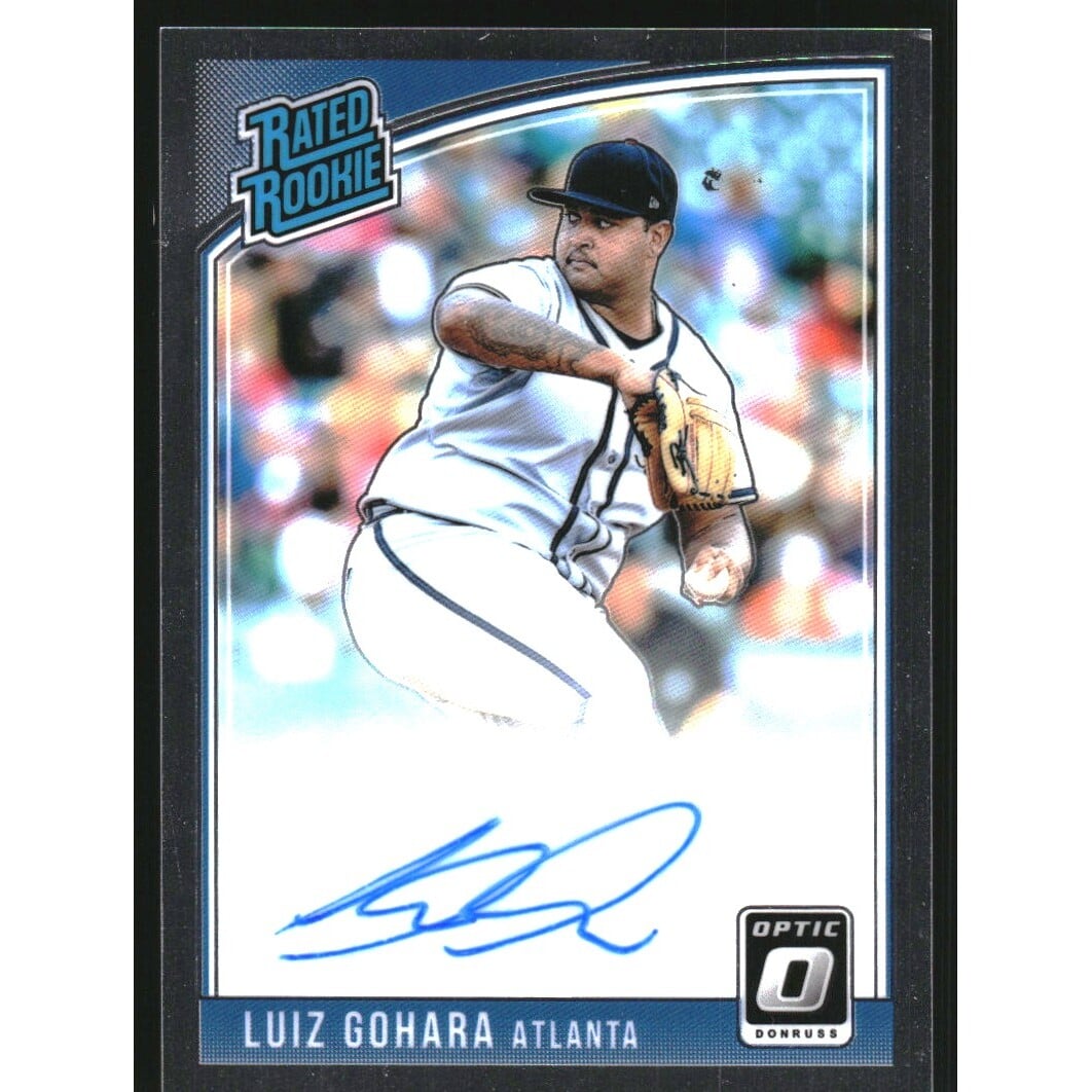 2018 Donruss Optic Rated Rookies Signatures #RRSLG Luiz Gohara