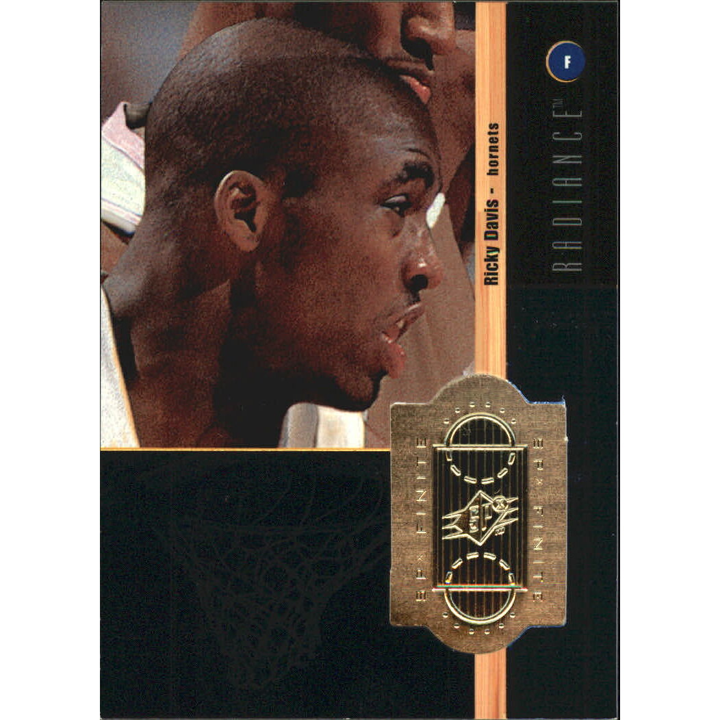 1998-99 SPx Finite Radiance #231 Ricky Davis 1998-99 SPx Finite Radiance #231 Ricky Davis