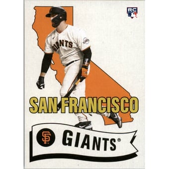 2021 Topps 582 Montgomery Club Lost Design Set 2 #7 Joey Bart