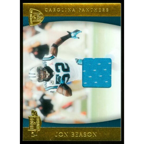 2011 Panini Plates and Patches NFL Equipment #15 Jon Beason/150