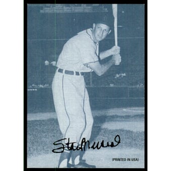 2004 Leaf Exhibits 1947-66 Printed in USA Signature Second Edition #45 Stan Musial