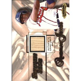 2001 Fleer Showcase Sticks #20 Andruw Jones