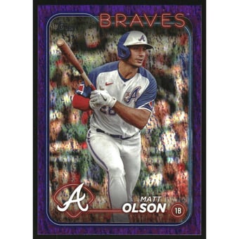 2024 Topps Purple Foil #350 Matt Olson