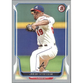 2014 Bowman Silver #198 Julio Teheran
