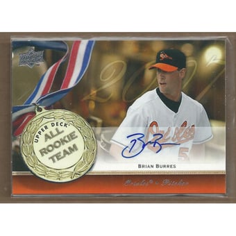 2008 Upper Deck All Rookie Team Signatures #BU Brian Burres