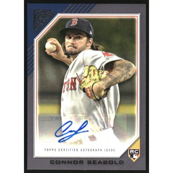 2022 Topps Gallery Rookie Autographs #RACS Connor Seabold