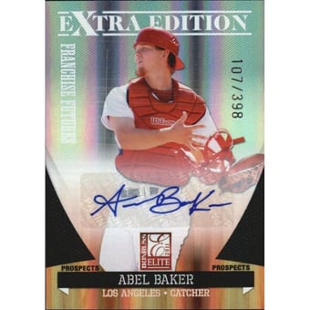 2011 Donruss Elite Extra Edition Franchise Futures Signatures #5 Abel Baker