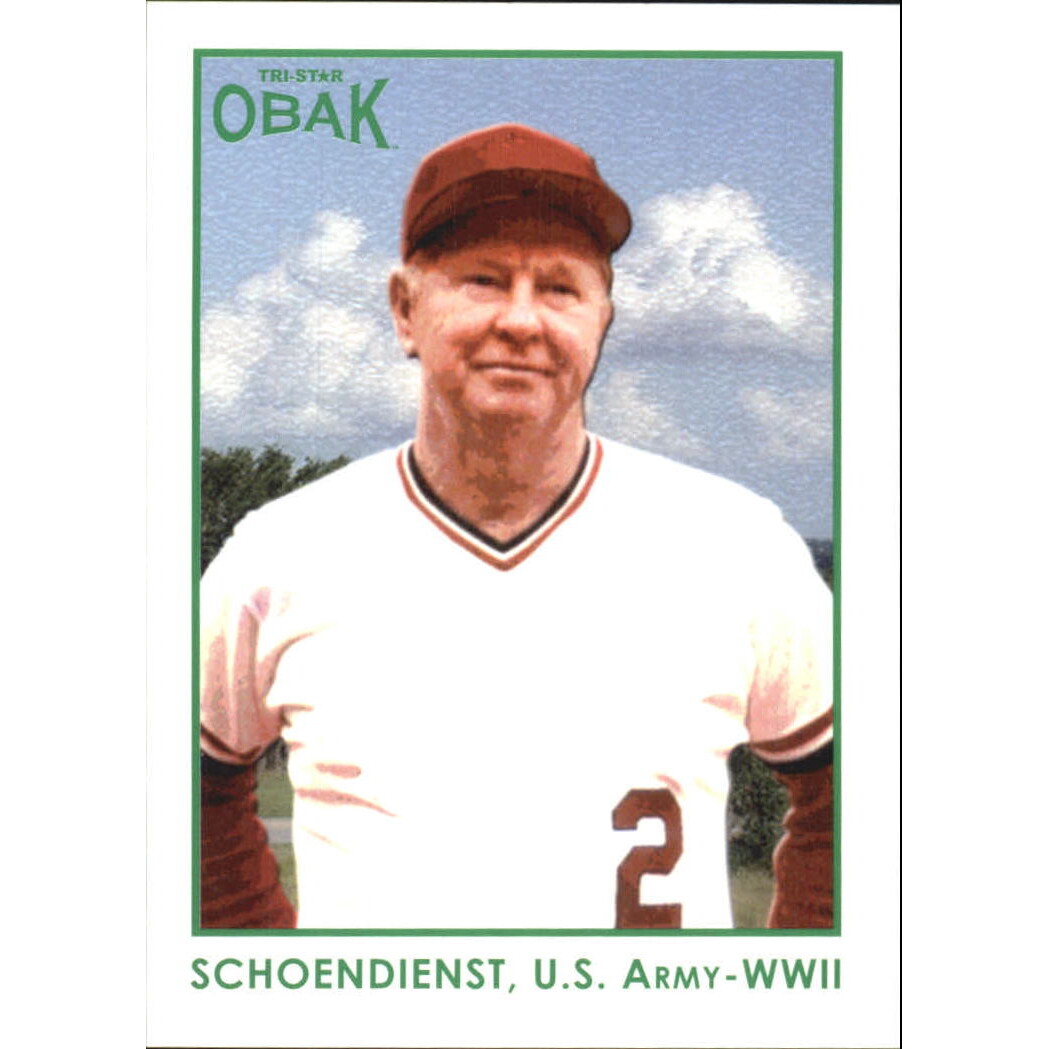 2011 TRISTAR Obak Green #108 Red Schoendienst