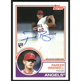 2018 Topps '83 Topps Autographs #83APBR Parker Bridwell