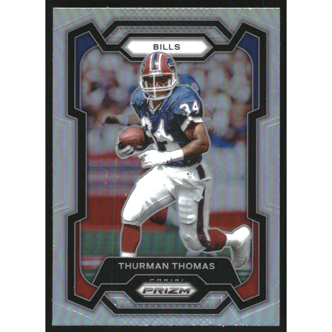 2023 Panini Prizm Prizms Silver #34 Thurman Thomas. rookie card picture