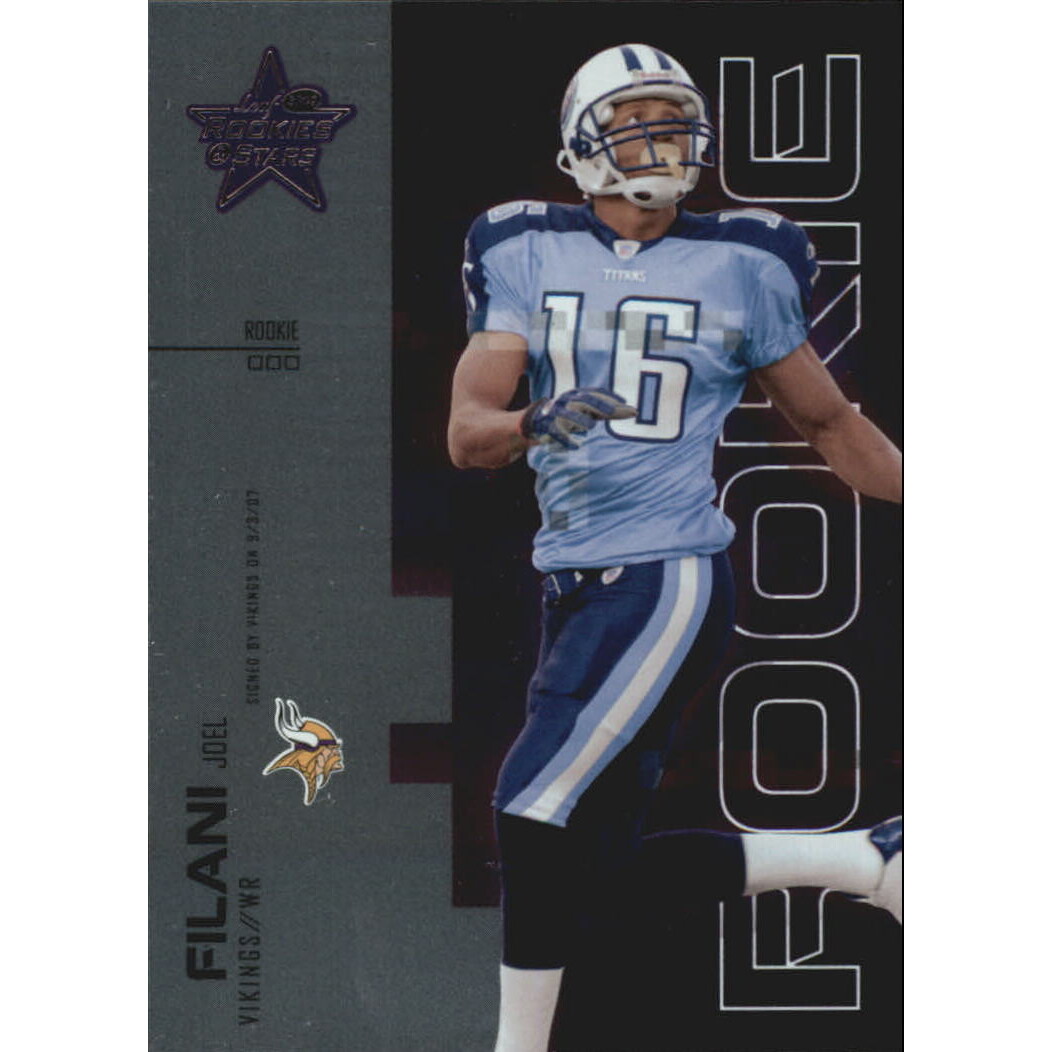 2007 Leaf Rookies and Stars Silver #153 Joel Filani