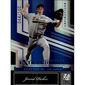 2007 Donruss Elite Extra Edition Aspirations #104 Jarrod Parker