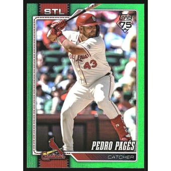 2026 Topps Green Rainbow Foil #280 Pedro Pages