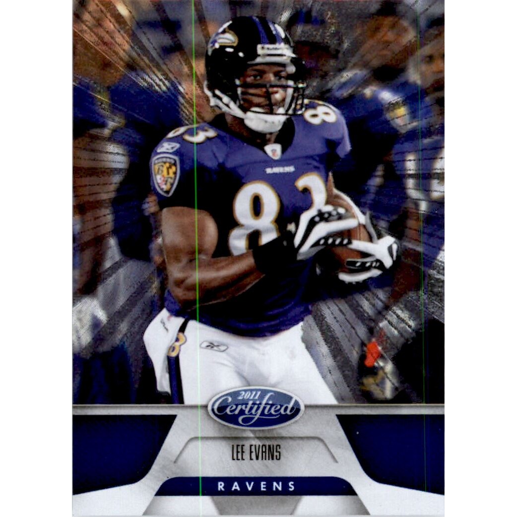 2011 Certified Platinum Blue #17 Lee Evans
